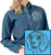 Beagle Embroidered Ladies Denim Shirt - Click for More Information