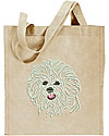 Bichon Frise Embroidered Tote Bag for Bichon Frise Lovers - Click to Enlarge