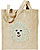 Bichon Frise Embroidered Tote Bag #1 - Click for More Information
