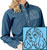 Cavalier King Charles Spaniel Embroidered Ladies Denim Shirt - Click for More Information