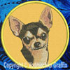 Chihuahua BT3993 Embroidered Patch for Chihuahua Lovers - Click to Enlarge