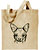 Chihuahua Embroidered Tote Bag #1 - Click for More Information