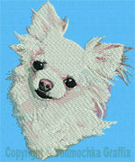 Chihuahua Portrait - Vodmochka Embroidery Design Picture - Click to Enlarge