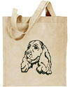 Cocker Spaniel Embroidered Tote Bag for Cocker Spaniel Lovers - Click to Enlarge