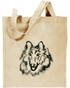 Rough Collie Embroidered Tote Bag for Collie Lovers - Click to Enlarge