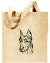 Doberman Embroidered Tote Bag for Doberman Lovers - Click to Enlarge