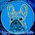 Black Mask Colored French Bulldog Portrait #1B Embroidery Patch - Click for More Information