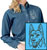 German Shepherd Embroidered Ladies Denim Shirt - Click for More Information