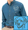Golden Retriever Embroidered Patch for Golden Retriever Lovers - Click to Enlarge