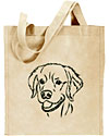 GoldenRetriever Embroidered Tote Bag for GoldenRetriever Lovers - Click to Enlarge
