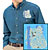 Maltese Agility #2 Embroidered Mens Denim Shirt - Click for More Information