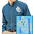 Maltese Agility #3 Embroidered Mens Denim Shirt - Click for More Information