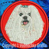 Maltese BT2290 Embroidered Patch for Maltese BT2290 Lovers - Click to Enlarge