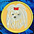 Maltese Embroidery Patch - Gold