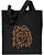 Brown Pomeranian Embroidered Tote Bag #1 - Click for More Information