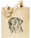 Rottweiler Embroidered Tote Bag for Rottweiler Lovers - Click to Enlarge