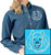 Samoyed Embroidered Ladies Denim Shirt - Click for More Information