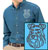 Schnauzer Embroidered Mens Denim Shirt - Click for More Information