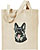 Shiloh Shepherd High Definition Portrait Embroidered Tote Bag #1 - Click for More Information