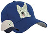 White Shiloh Shepherd High Definition Portrait #2 Embroidered Hat for Shiloh Shepherd Lovers - Click to Enlarge