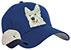 White Shiloh Shepherd High Definition Portrait Embroidered Cap - Click for More Information