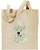 Shiloh Shepherd High Definition Portrait #1 Embroidered Tote Bag #1 - Natural