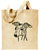 Whippet Portrait #2 Embroidered Tote Bag #1 - Click for More Information