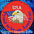Proud American - Patriotic Embroidery Patch - Click for More Information