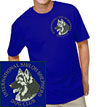 International Shiloh Shepherd Dog Club Logo Embroidered short sleeve T-Shirt - Click to Enlarge