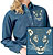 Jaguar Portrait Embroidered Ladies Denim Shirt - Click for More Information
