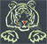 White Tiger Portrait #4 and Paws - Graphic Collection - Click Picture for Details