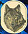 Timber Wolf High Definition Portrait #1 Embroidery Patch - Click for More Information